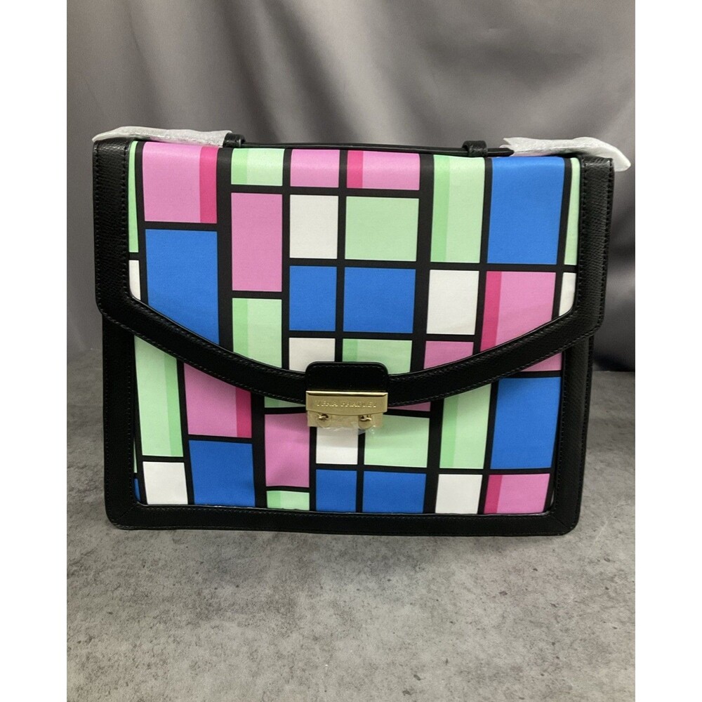 Vera Bradley Crossbody Bag “Exotic Floral Grid” Pattern